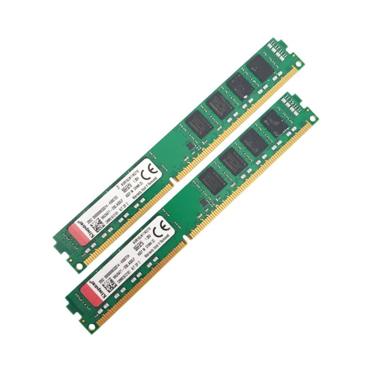 Kit 2 Barrettes Mémoire 16Go (2x8Go) RAM DDR3  KVR16LN11K2/16 LOW DIMM PC3L-12800 2Rx8 - Très bon état Très bon état - Kingston reconditionné disponible sur Pixmania