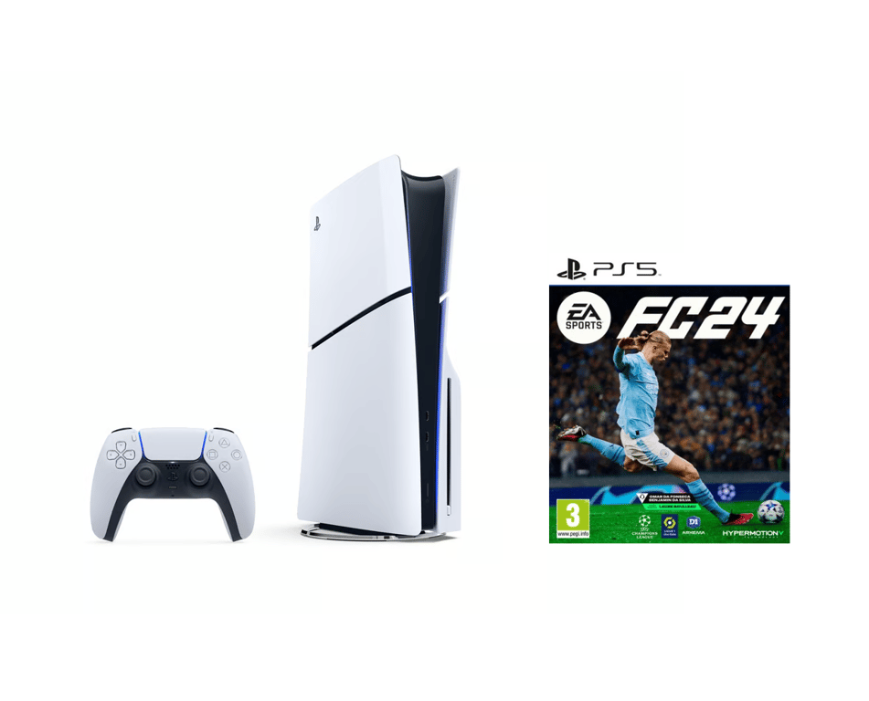 Acheter Pack PS5 Slim & EA Sports FC 24 - Console de Jeux Playstation 5 Slim (Standard) 1 To, Blanc - Excellent état Comme neuf - 659,99 € Pack PS5 Slim & EA Sports FC 24 - Console de Jeux Playstation 5 Slim (Standard) 1 To, Blanc - Excellent état Comme neuf - Sony reconditionné disponible sur Pixmania