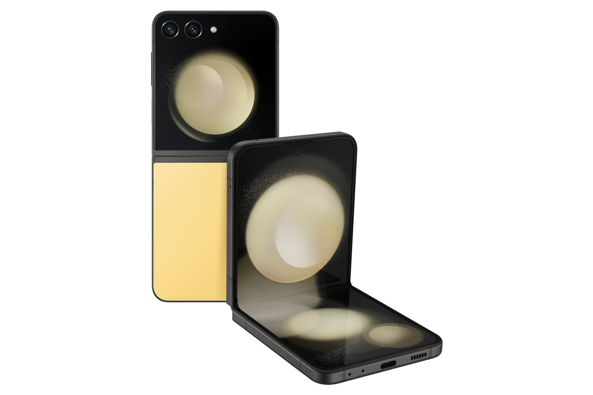 Galaxy Z Flip5 (5G) 512 Go, Jaune, Débloqué - Bon état Bon état - Samsung reconditionné disponible sur Pixmania