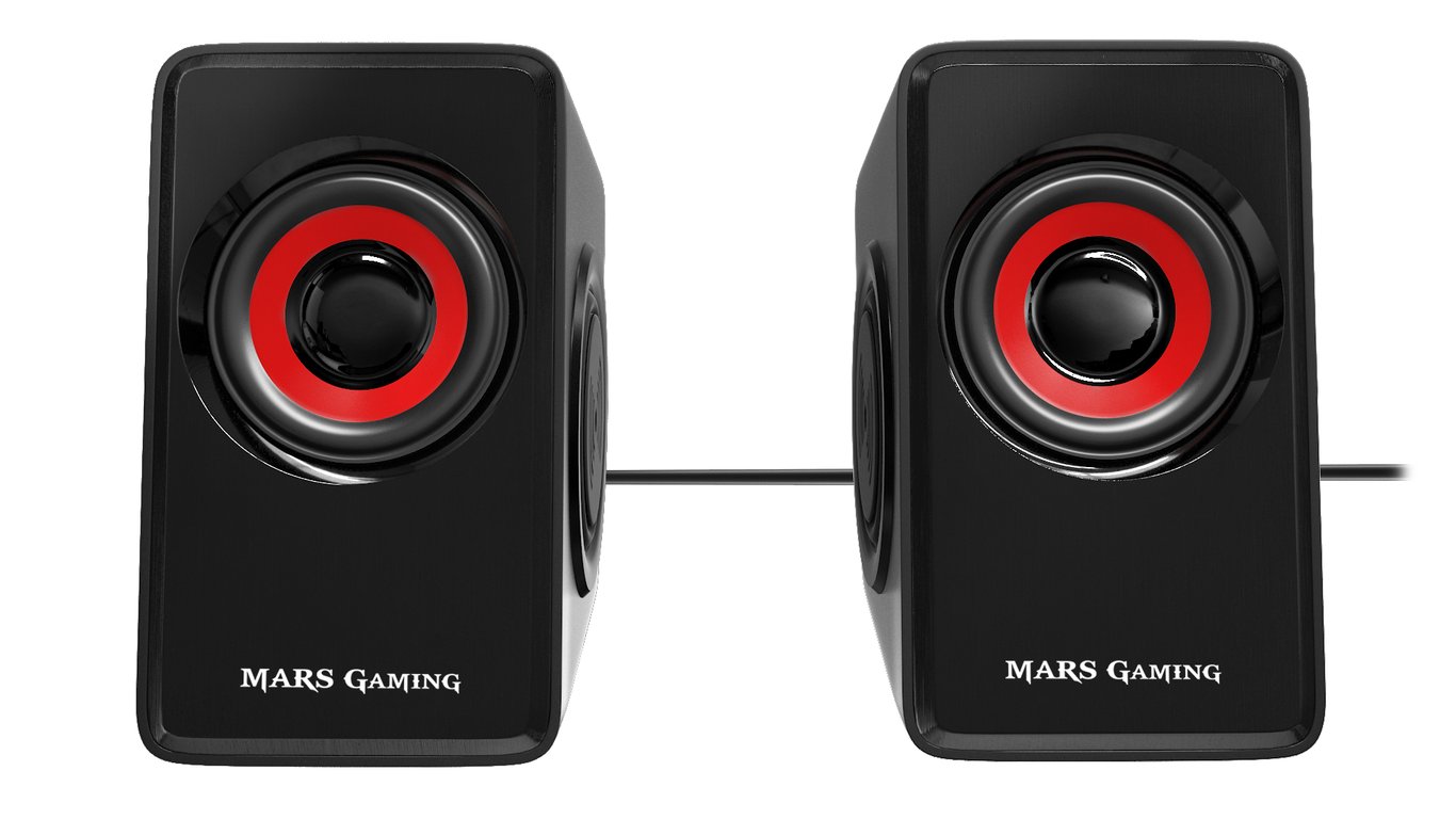 Mars Gaming MS1 haut-parleur Noir, Rouge Avec fil 10 W - Bon état Bon état - Mars Gaming reconditionné disponible sur Pixmania