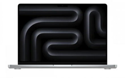 MacBook Pro M3 (2023) 14', 512 Go 8 cœurs 8 Go Apple GPU 10, Argent - QWERTY - Italien - Bon état