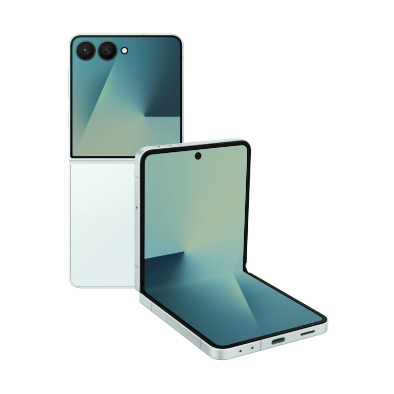 Galaxy Z Flip7 (5G) 512 Go, Vert - Excellent état Comme neuf - Samsung reconditionné disponible sur Pixmania