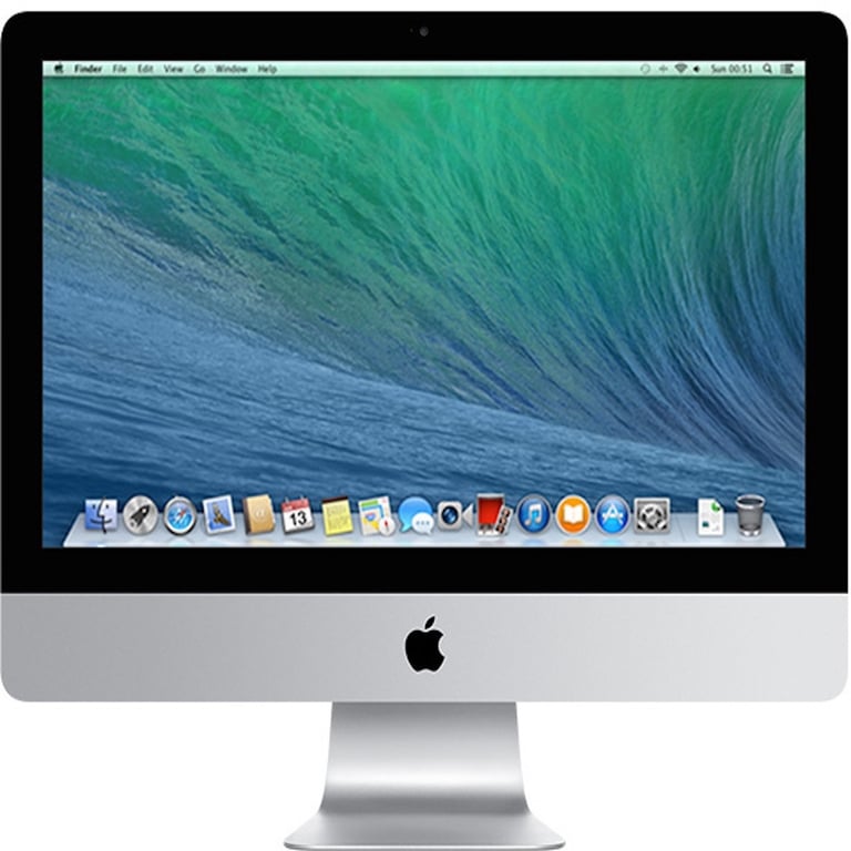 iMac Core i5 (2015) 21,5 , 1,6 Ghz 1 To HDD 8 Go Intel HD Graphics 6000, Argent - QWERTY IT - Bon état