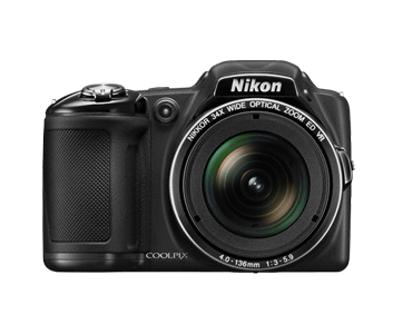 Nikon COOLPIX L830 1/2.3  Appareil photo Bridge 16 MP CMOS 4608 x 3456 pixels Noir - Bon état Bon état - Nikon reconditionné disponible sur Pixmania