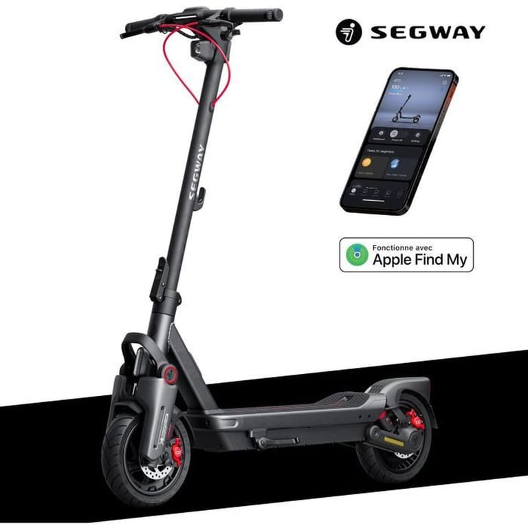 Trottinette Électrique Ninebot Max G3 E 700 W Noir et Gris - Autonomie 80 km - Très bon état