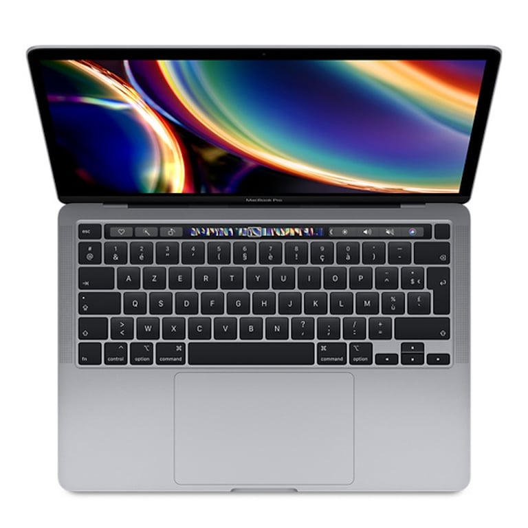 MacBook Pro Core i5 (2020) 13', 256 Go 4 cœurs 16 Go Iris Plus graphics 645, Gris sidéral - QWERTY - Italien - Bon état Bon état - Apple reconditionné disponible sur Pixmania