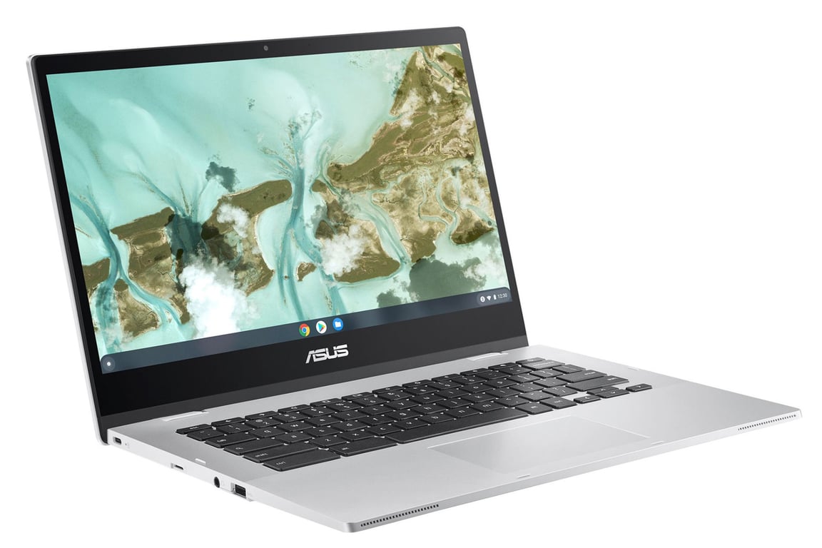 Chromebook, Intel Celeron N4500 2.8 GHz, 128 Go, 8 Go, Intel UHD Graphics, Argent - AZERTY - Excellent état - Comme neuf Asus sur Pixmania