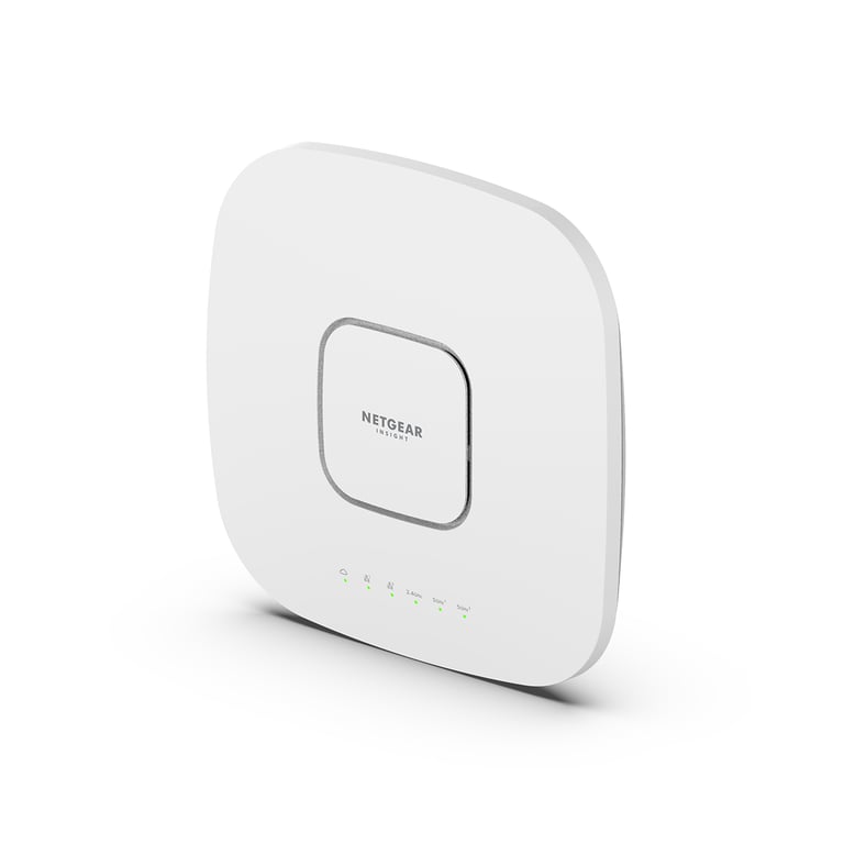 NETGEAR Insight Cloud Managed WiFi 6 AX6000 Tri-band Multi-Gig Access Point (WAX630) 6000 Mbit/s Blanc Connexion Ethernet, supportant l'alimentation via ce port (PoE) - Très bon état Très bon état - Netgear reconditionné disponible sur Pixmania