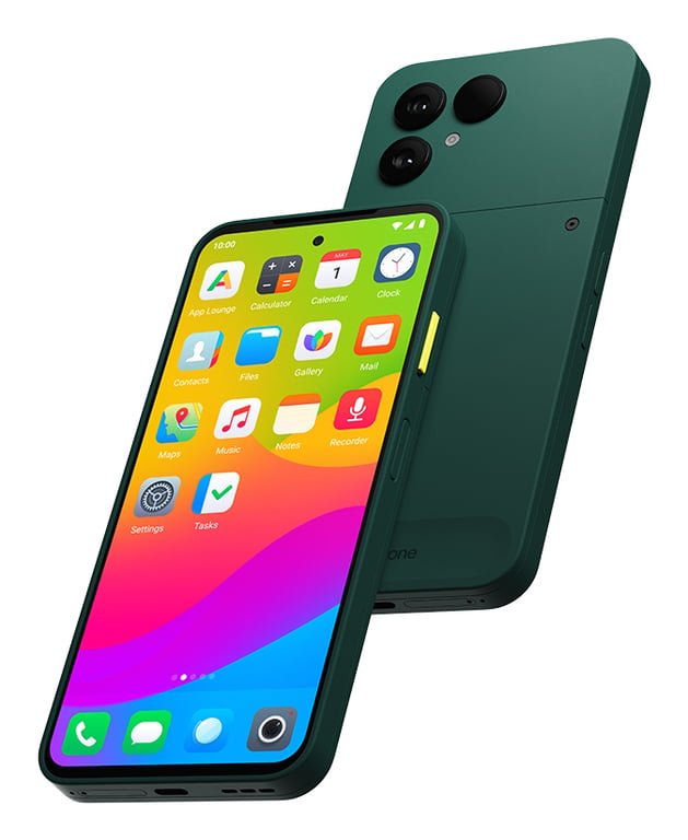Fairphone 6 (5G) 256 Go, Vert - Très bon état