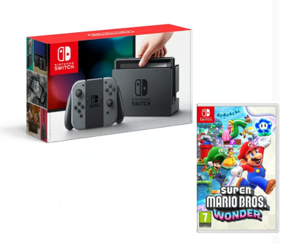 Acheter Switch Grise 32 Go & Super Mario Bros Wonder - Excellent état Comme neuf - 419,99 € Switch Grise 32 Go & Super Mario Bros Wonder - Excellent état Comme neuf - Nintendo reconditionné disponible sur Pixmania