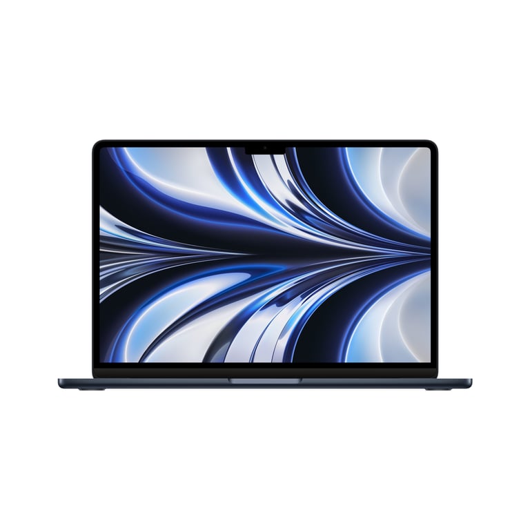 MacBook Air M2 (2022) 13', 256 Go 8 cœurs 8 Go Apple GPU 8, Minuit - QWERTY Portugais - Bon état