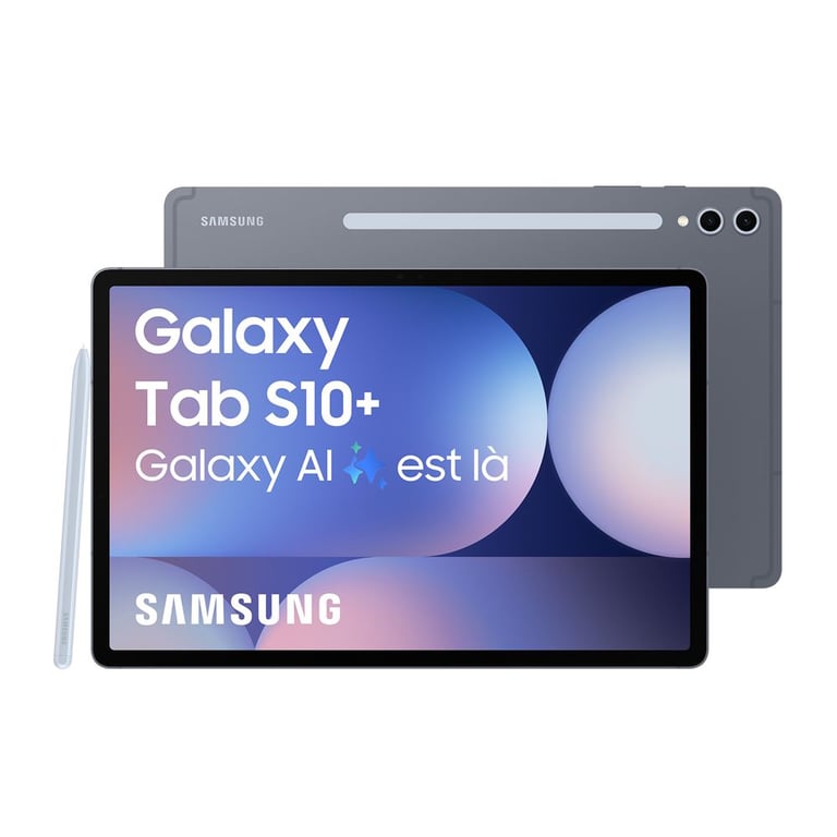 Galaxy Tab S10+ WIFI (12.4 ) 256 Go, Anthracite, S Pen inclus - Excellent état Comme neuf - Samsung reconditionné disponible sur Pixmania