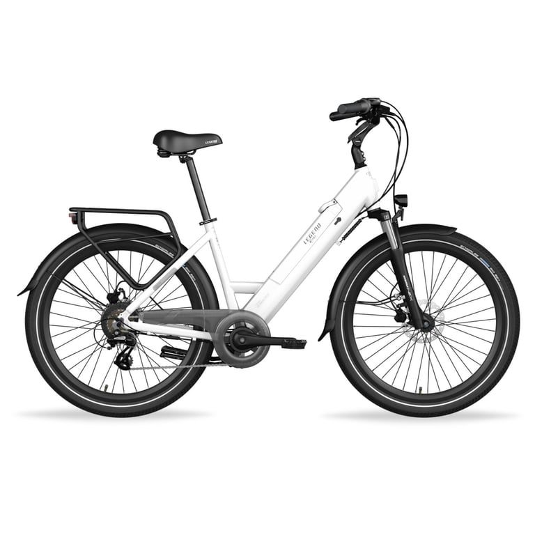 Vélo de Ville Électrique 26  Smartbike - Legend Milano 14Ah Blanc - Très bon état Très bon état - Legend eBikes reconditionné disponible sur Pixmania