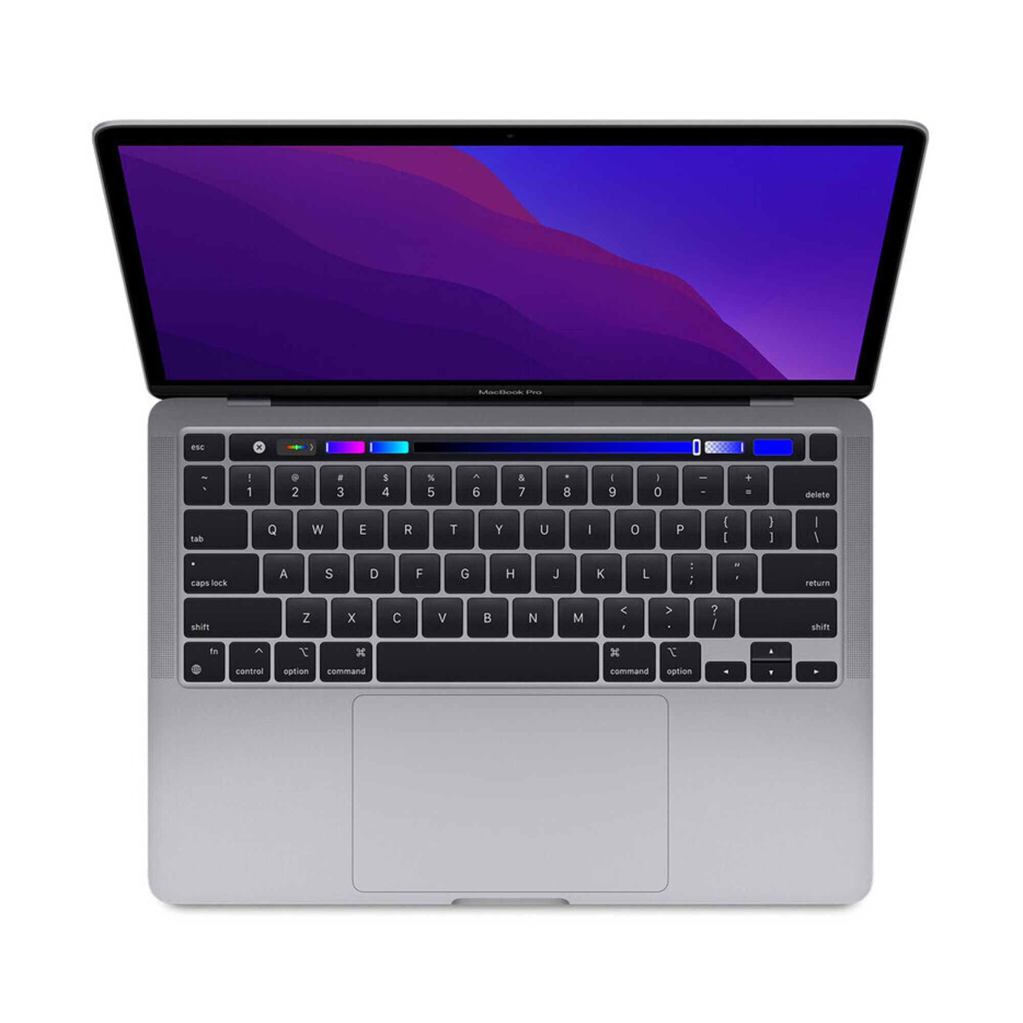 MacBook Pro M1 (2020) 13', 512 Go 8 cœurs 8 Go Apple GPU 8, Gris sidéral - QWERTY Espagnol - Très bon état