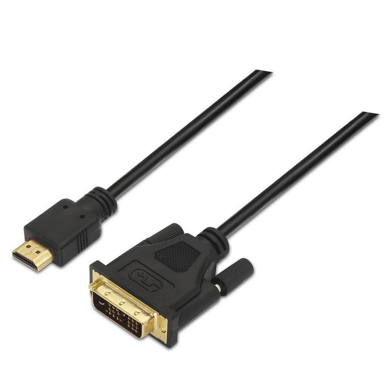 AISENS A117-0090 câble vidéo et adaptateur 1,8 m HDMI Type A (Standard) DVI 18+1 Noir - Excellent état Comme neuf - N/A reconditionné disponible sur Pixmania