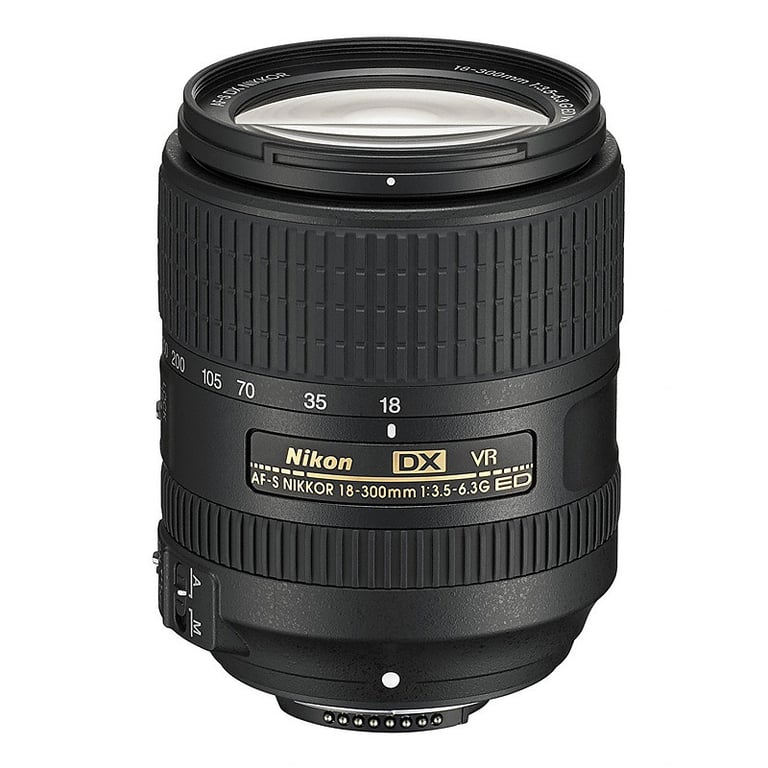 NIKON Objectif AF-S DX 18-300mm f/3.5-6.3G ED VR - Très bon état Très bon état - Nikon reconditionné disponible sur Pixmania