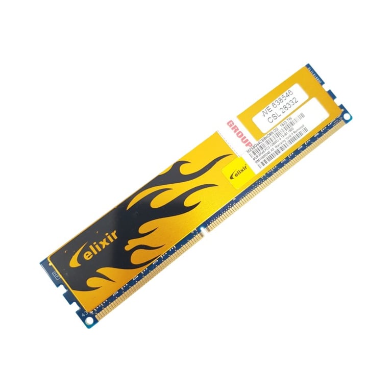 8Go RAM DDR3 elixir M2X8G64CB8HD9N-DG DIMM PC3-12800U 2Rx8 - Très bon état Très bon état - N/A reconditionné disponible sur Pixmania