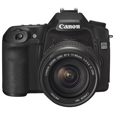 Canon EOS 50D + EF-S 17-85mm Kit d'appareil-photo SLR 15,1 MP CMOS 4752 x 3168 pixels Noir - Très bon état Très bon état - Canon reconditionné disponible sur Pixmania