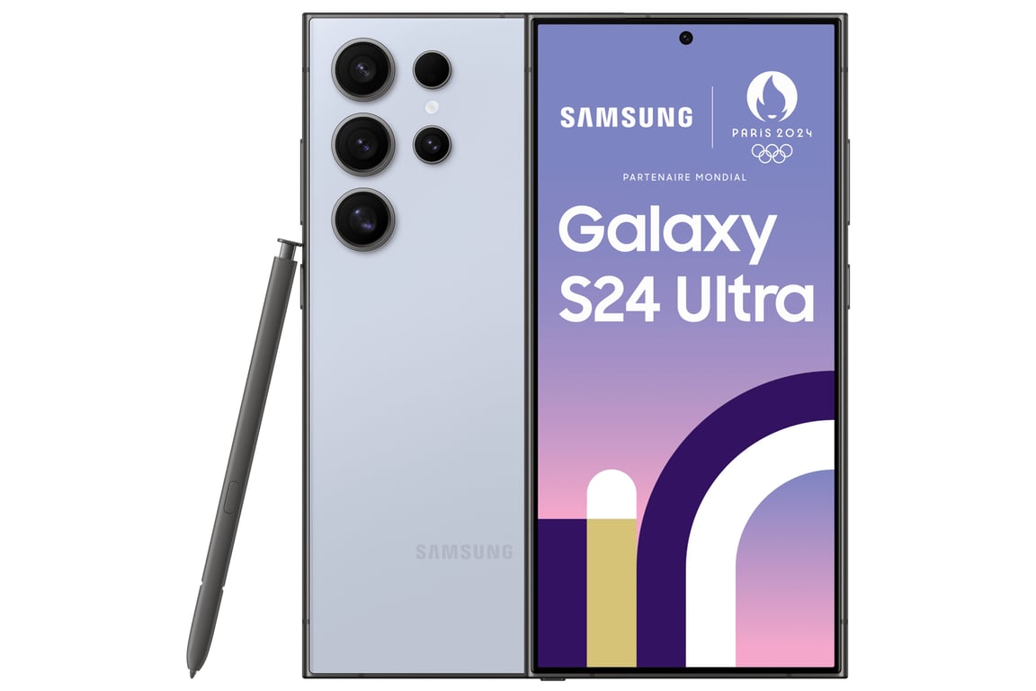 Galaxy S24 Ultra (5G) 1To, Bleu Titane - Bon état Bon état - Samsung reconditionné disponible sur Pixmania