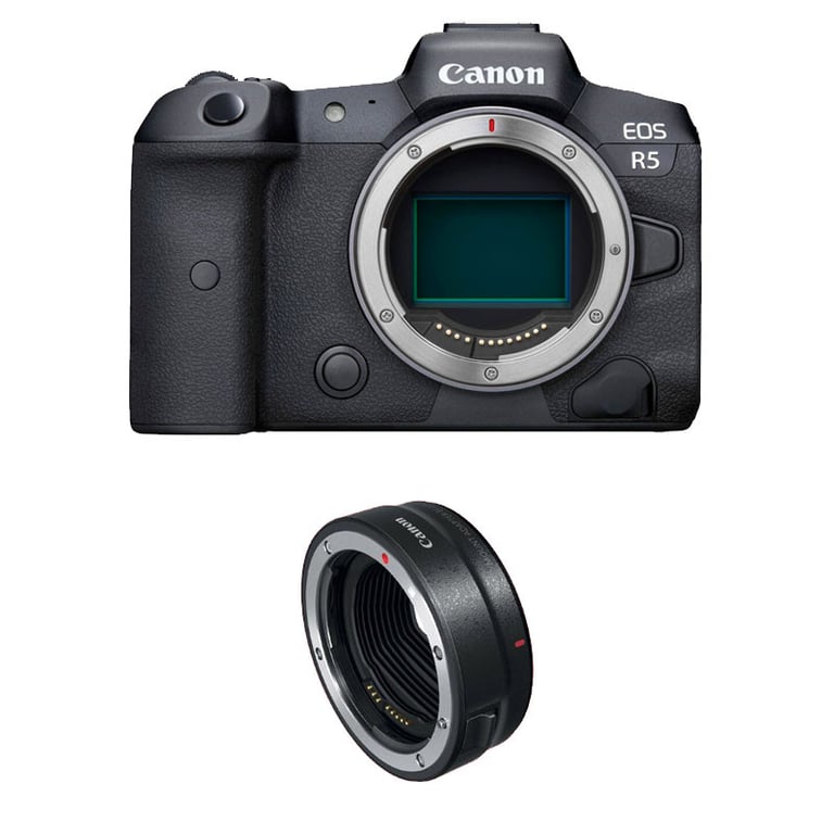 CANON EOS R5 nu + Bague EF-EOS-R - Très bon état