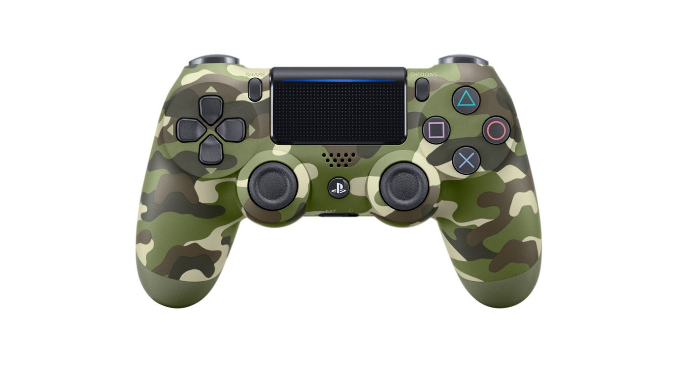 Acheter Sony DualShock 4 V2 Camouflage Bluetooth/USB Manette de jeu Analogique/Numérique PlayStation 4 - Bon état Bon état - 79,99 € Sony DualShock 4 V2 Camouflage Bluetooth/USB Manette de jeu Analogique/Numérique PlayStation 4 - Bon état Bon état - Sony reconditionné disponible sur Pixmania