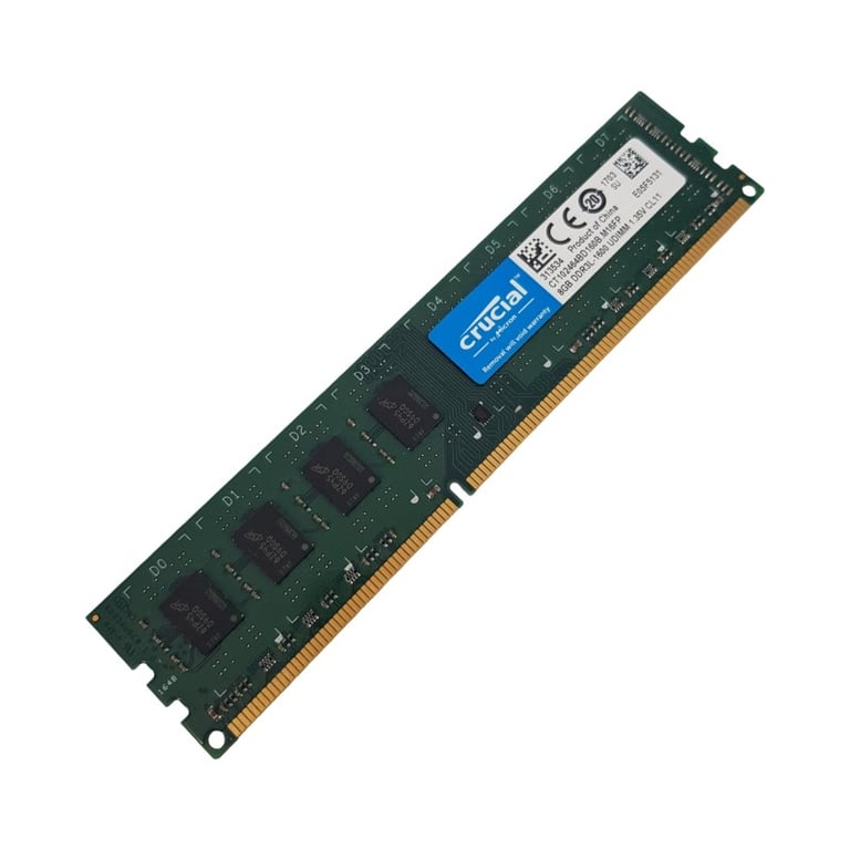 Acheter 8Go RAM DDR3 CT102464BD160B.M16FP DIMM PC3L-12800U - Très bon état Très bon état - 26,91 € 8Go RAM DDR3 CT102464BD160B.M16FP DIMM PC3L-12800U - Très bon état Très bon état - Crucial reconditionné disponible sur Pixmania