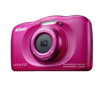 Nikon COOLPIX S33 1/3.1  Appareil-photo compact 13,2 MP CMOS 4160 x 3120 pixels Rose - Bon état Bon état - Nikon reconditionné disponible sur Pixmania