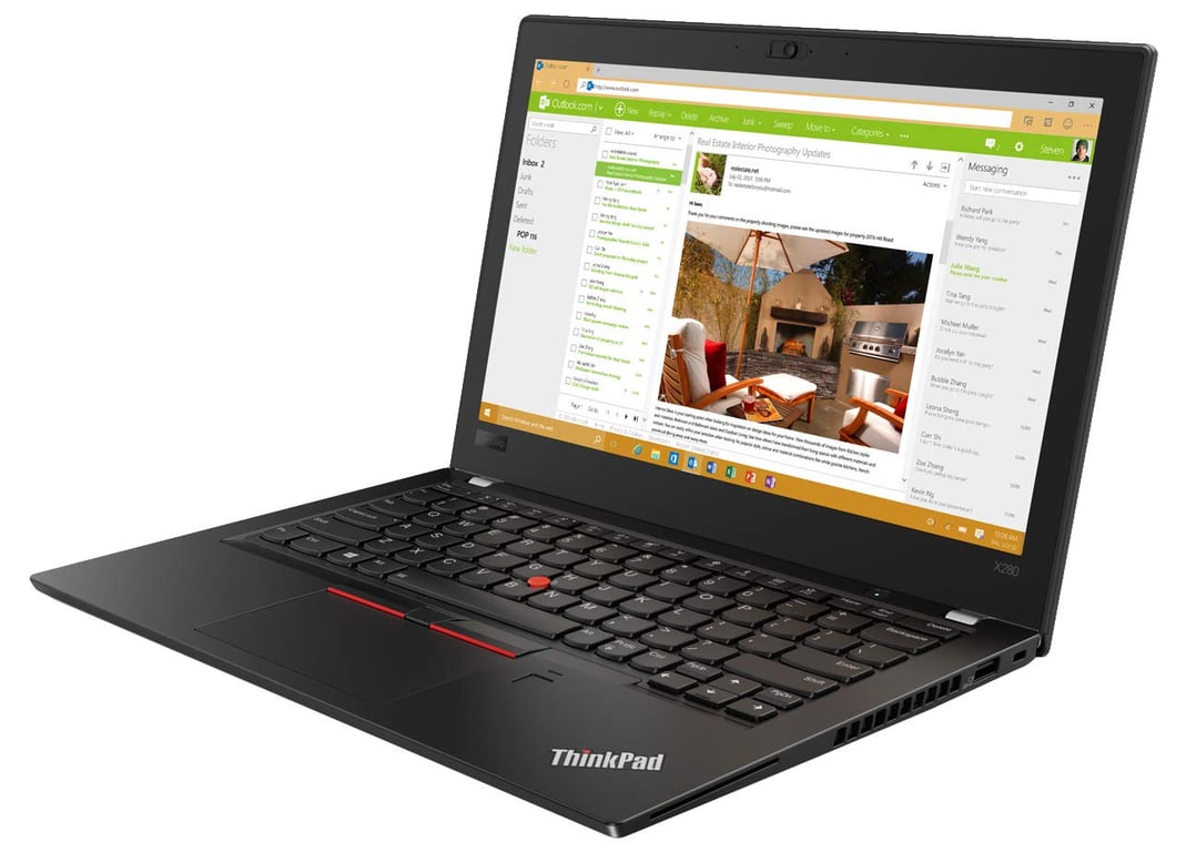Ordinateur Portable Lenovo Thinkpad X280 - Core i5 1.6 Ghz - RAM 16 Go - SSD 256 Go - Bon état