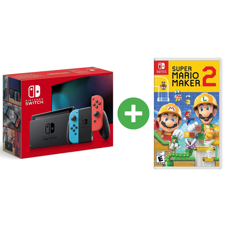 Switch & Super Mario Maker 2 - console de jeux portables 15,8 cm (6.2 ) 32 Go Écran tactile Wifi - Excellent état Comme neuf - Nintendo reconditionné disponible sur Pixmania