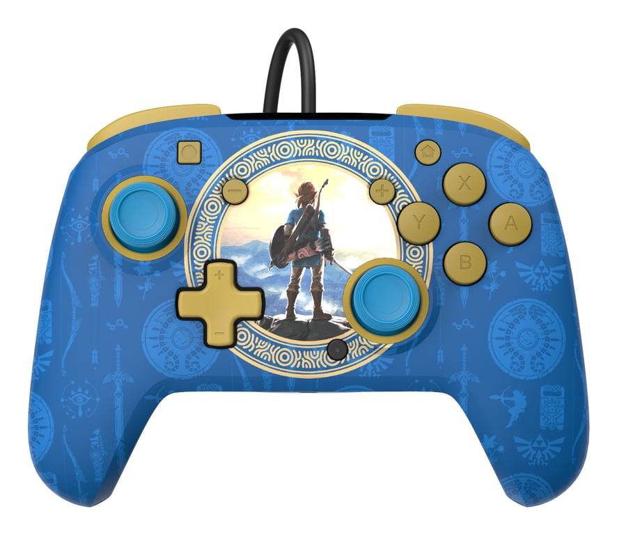 PDP Rematch: Hyrule Blue Bleu USB Manette de jeu Analogique/Numérique Nintendo Switch, Nintendo Switch Lite, Nintendo Switch OLED - Excellent état
