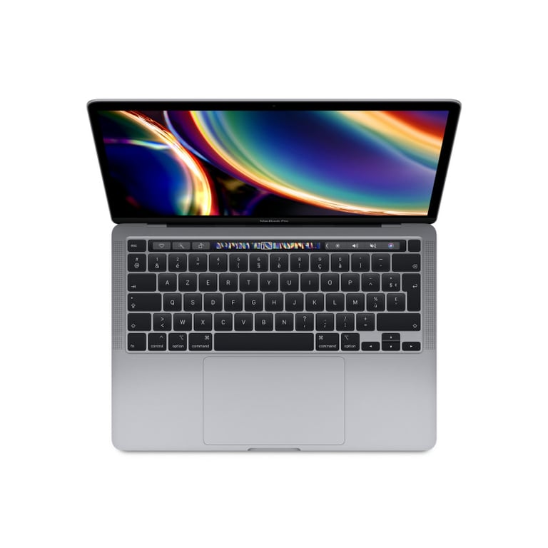 MacBook Pro Core i7 (2020) 13', 512 Go 4 cœurs 16 Go Iris Plus Graphics 645, Gris sidéral - QWERTY Portugais - Bon état Bon état - Apple reconditionné disponible sur Pixmania