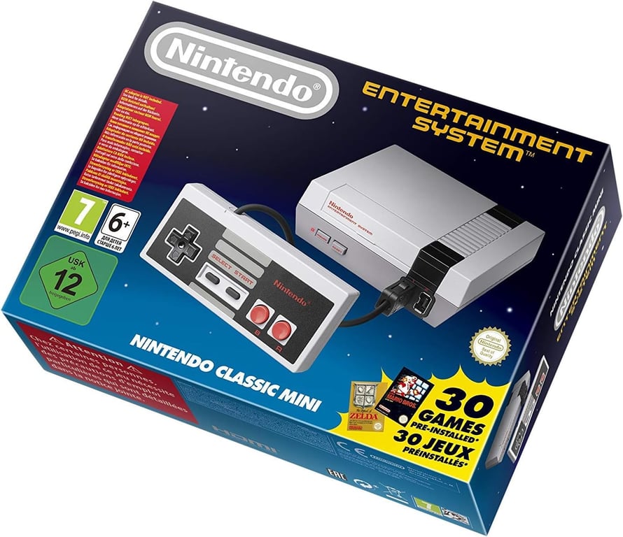 NES Classic - Console de jeux, Gris - Très bon état Très bon état - Nintendo reconditionné disponible sur Pixmania