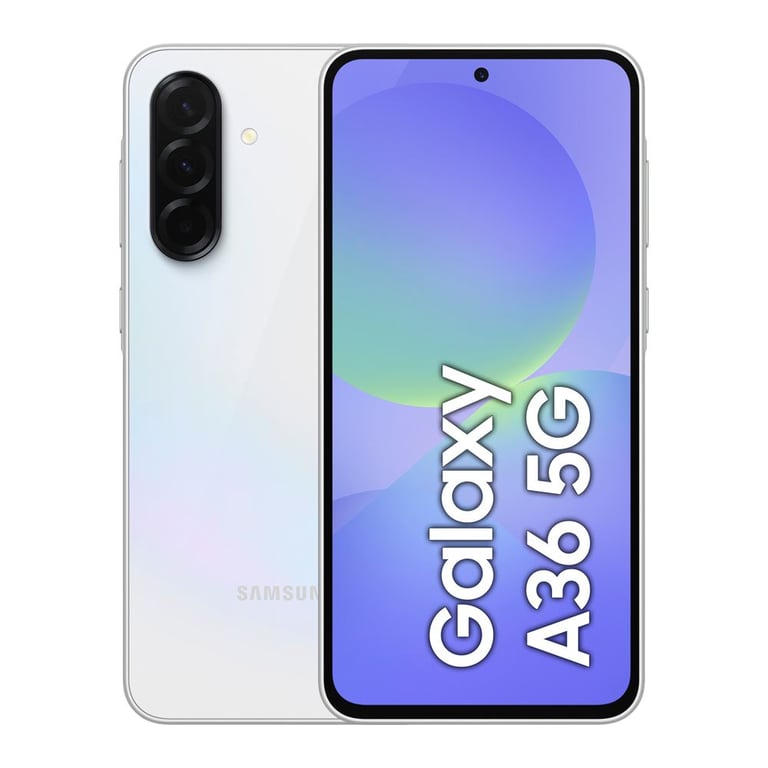 Galaxy A36 (5G) 128 Go, Blanc - Excellent état Comme neuf - Samsung reconditionné disponible sur Pixmania