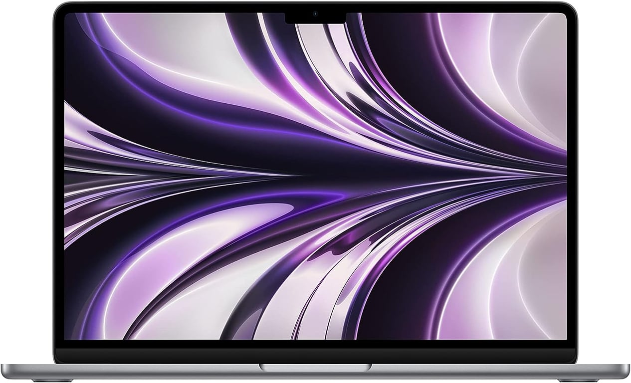 MacBook Air M2 (2022) 13', 256 Go 16 Go Apple GPU 8, Gris sidéral - AZERTY - Très bon état