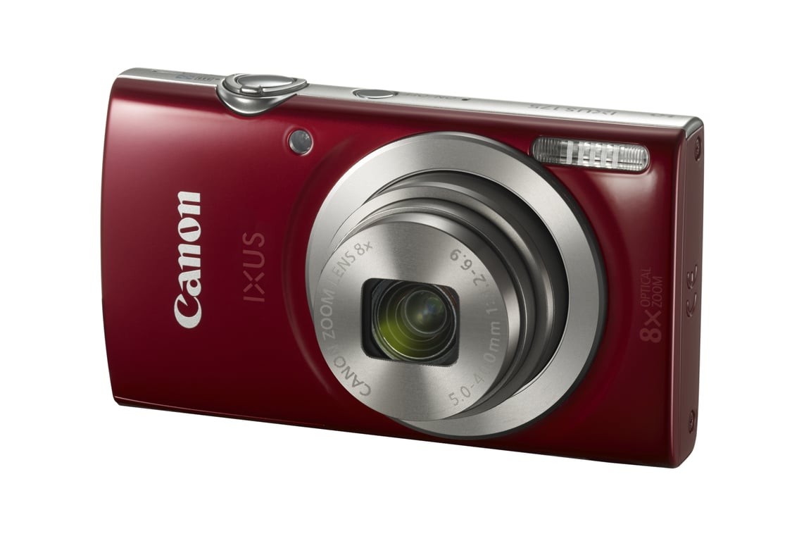 Canon IXUS 175 1/2.3  Appareil-photo compact 20 MP CCD (dispositif à transfert de charge) 5152 x 3864 pixels Rouge - Très bon état Très bon état - Canon reconditionné disponible sur Pixmania