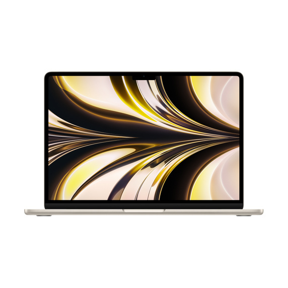 MacBook Air M2 (2022) 13.6', 3.5 GHz 256 Go 8 Go  Apple GPU 8, Lumière stellaire - QWERTY - Espagnol - Bon état
