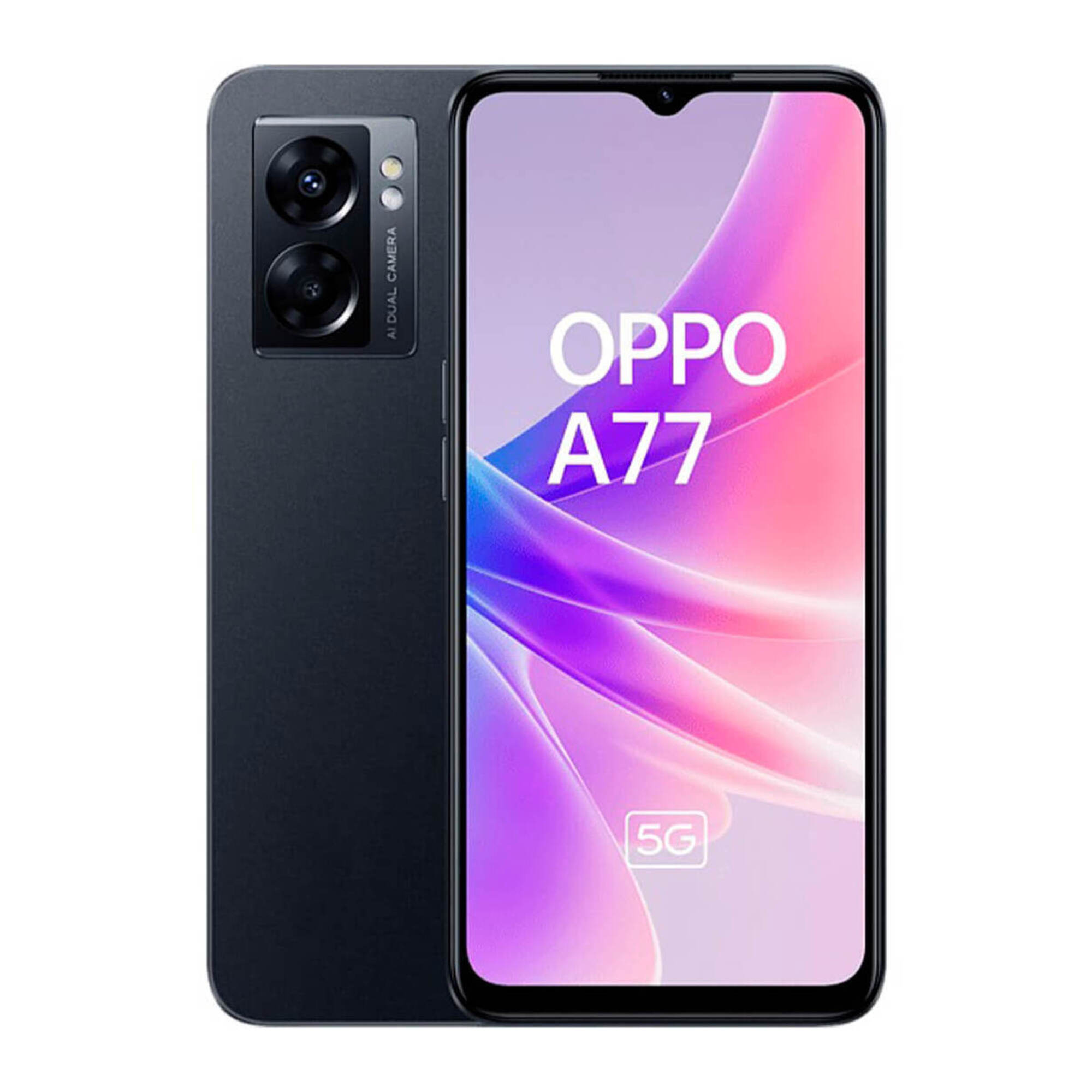 Oppo A77 5G 128 Go, Noir, débloqué - Bon état