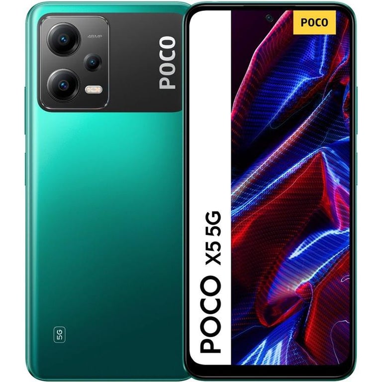 Poco X5 5G 8 Go 256 Go Double Sim Vert - Très bon état Très bon état - Xiaomi reconditionné disponible sur Pixmania