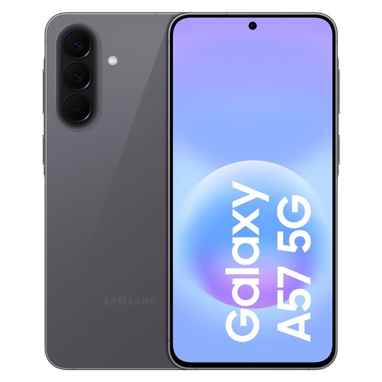 Galaxy A57 (5G) 128 Go, Gris - Excellent état Comme neuf - Samsung reconditionné disponible sur Pixmania