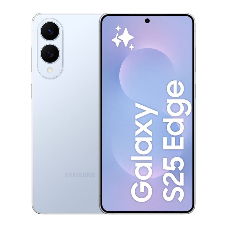 Galaxy S25 Edge (5G) 256 Go, Titane Bleu - Bon état Bon état - Samsung reconditionné disponible sur Pixmania