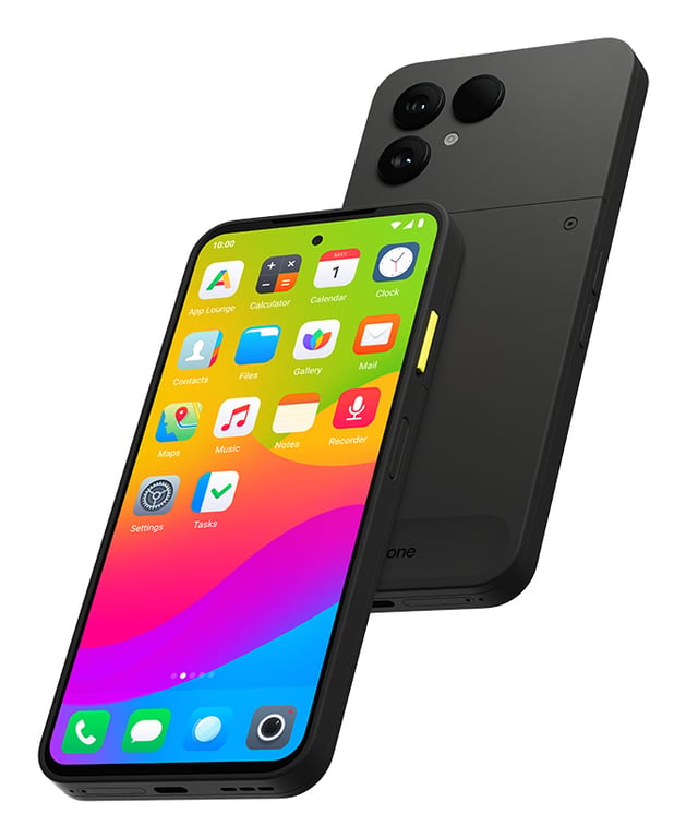 Fairphone 6 (5G) 256 Go, Noir - Très bon état