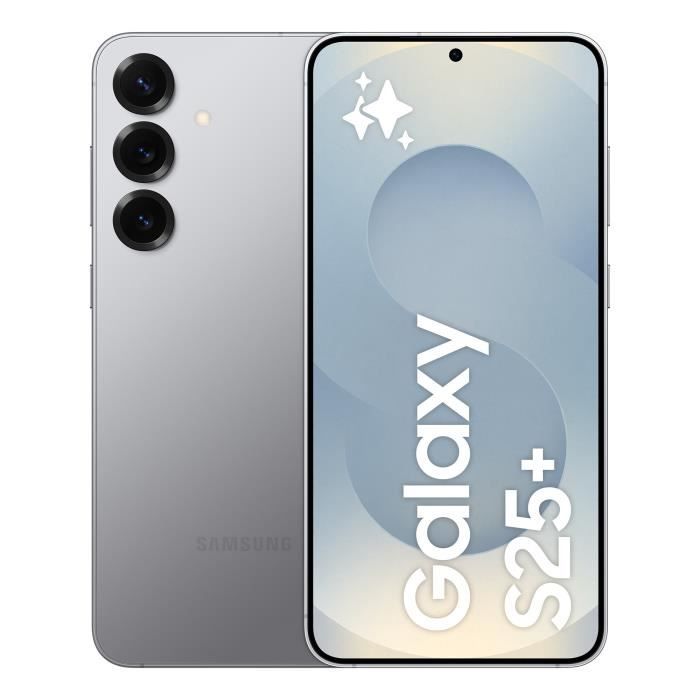 Galaxy S25 Plus (5G) 512 Go, Argent - Très bon état Très bon état - Samsung reconditionné disponible sur Pixmania