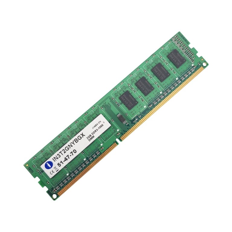 2Go RAM DDR3  IN3T2GNZBGX DIMM PC3-8500 1Rx8 - Très bon état Très bon état - N/A reconditionné disponible sur Pixmania