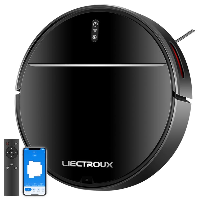 Robot Aspirateur, Contrôle WiFi via Application, Navigation Carte 2D, Multiples Modes de Nettoyage, Batterie 4400mAh, Moteur Allemand pour Nettoyage Multi-Sols - Bon état Bon état - Electrolux (note : j'ai supposé qu'il s reconditionné disponible sur Pixmania