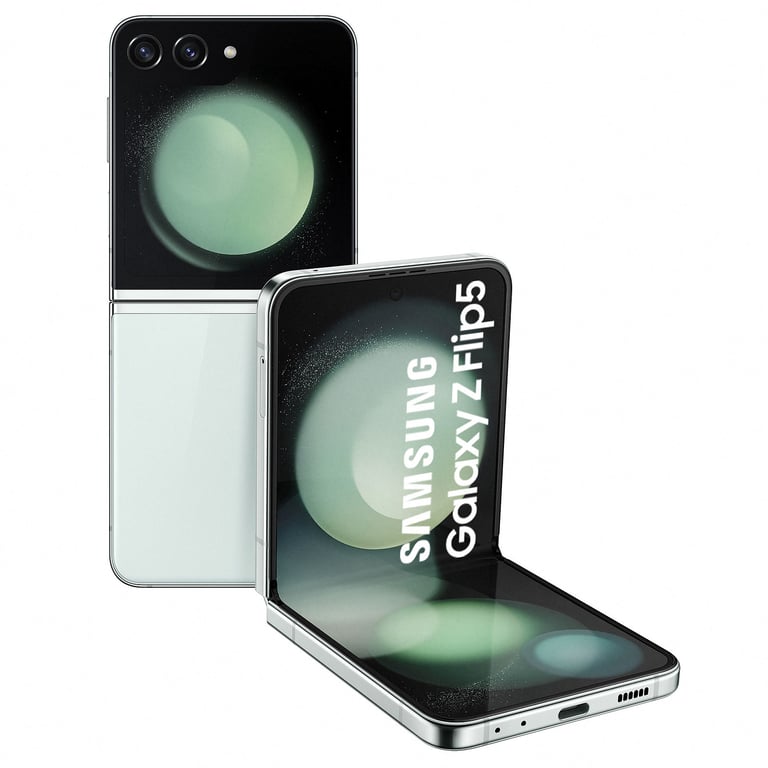 Acheter Galaxy Z Flip5 (5G) 512 Go, Vert d'eau - Bon état Bon état - 398,99 € Galaxy Z Flip5 (5G) 512 Go, Vert d'eau - Bon état Bon état - Samsung reconditionné disponible sur Pixmania