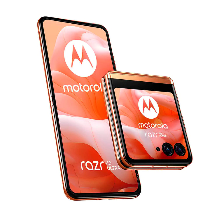 Razr 40 Ultra (5G) 256 Go, Orange Pêche, Débloqué - Excellent état Comme neuf - Motorola reconditionné disponible sur Pixmania