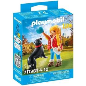 Jeune fille avec chien de montagne : jeu PLAYMOBIL amusant et interactif - Excellent état Comme neuf - Playmobil reconditionné disponible sur Pixmania