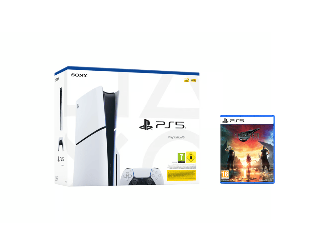 Acheter Pack PS5 Slim & Final Fantasy VII Rebirth - Console de jeux PlayStation 5 Slim 1 To (Standard) - Bon état Bon état - 649,99 € Pack PS5 Slim & Final Fantasy VII Rebirth - Console de jeux PlayStation 5 Slim 1 To (Standard) - Bon état Bon état - Sony reconditionné disponible sur Pixmania