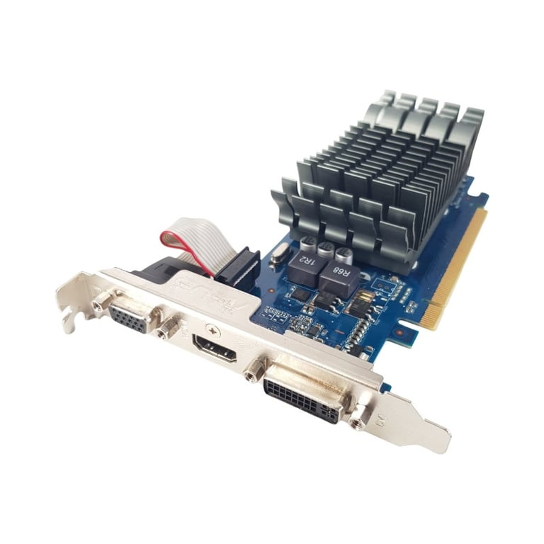 Carte graphique Asus 210 SLTC1GD3-L High Profile 1Go GDDR3 VGA HDMI DVI - Très bon état Très bon état - Asus reconditionné disponible sur Pixmania