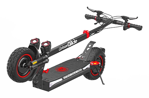 Urbanglide E-CROSS DUO Noir, Rouge 25 km/h 12,5 Ah - Très bon état Très bon état - Urbanglide reconditionné disponible sur Pixmania